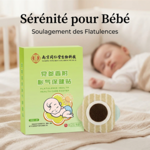 patch anti colliques bébé