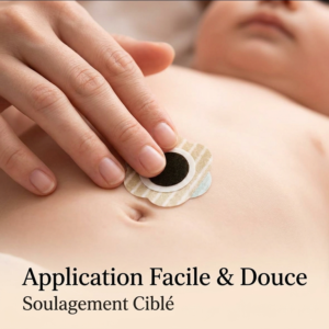 patch anti colliques bébé