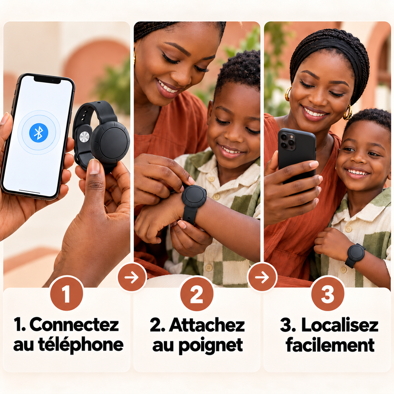 Bracelet Localisateur pour Enfant – Plus de sérénité au quotidien Tr3