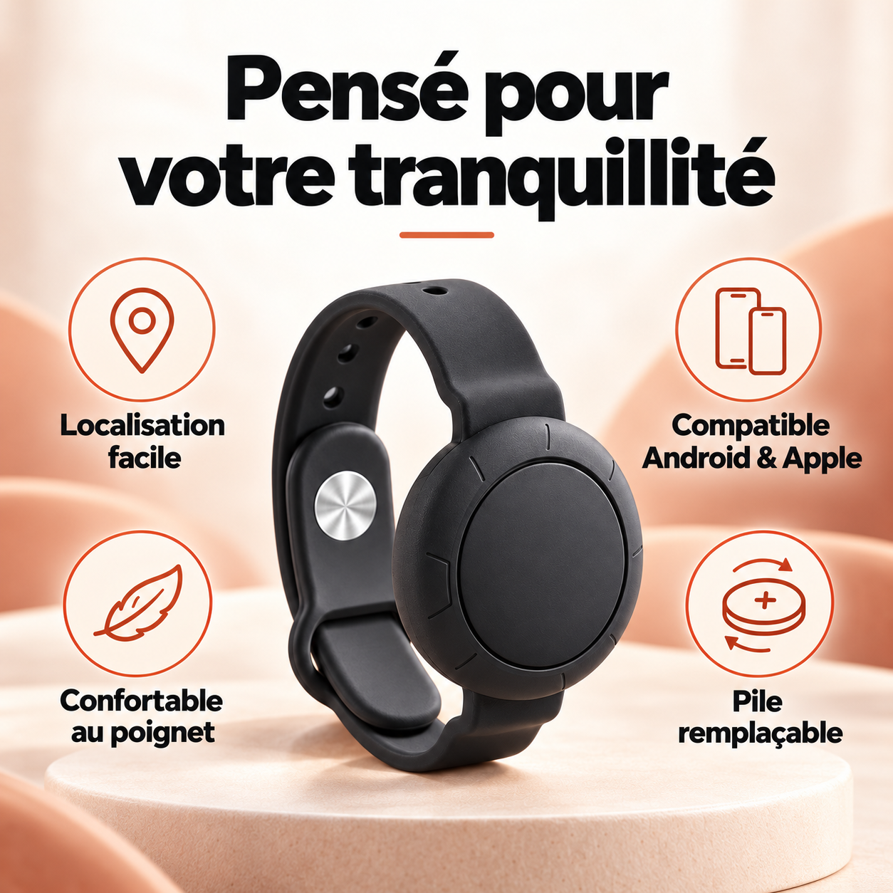 Bracelet Localisateur pour Enfant – Plus de sérénité au quotidien Tr5